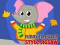 Joc Trencaclosques divertit estil elefant  en línia
