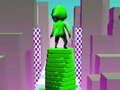 Joc Apila els colors de la torre 3d-Tower run cube surfer  en línia