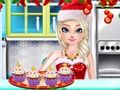 Joc Creador de cupcakes de Nadal congelat en lĂnia Joc Creador de cupcakes de Nadal congelat en lĂnia