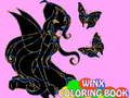 Joc Winx llibre per pintar  en línia