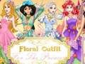 Joc Vestit floral per a la princesa  en línia