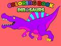 Joc Llibre per pintar Dinosaures  en línia