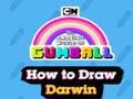 Joc El increïble món de Gumball Com dibuixar Darwin  en línia