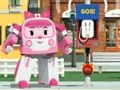 Joc Cotxe robot de rescat d'emergència  en línia