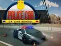 Joc Escola de conducció de cotxes de policia  en línia