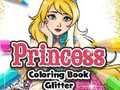 Joc Llibre per pintar Princesa Glitter  en línia
