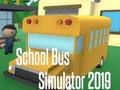 Joc Simulador d'autobús escolar 2019  en línia