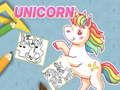 Joc Llibre per pintar unicorn  en línia