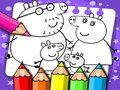 Joc Llibre per pintar Peppa Pig  en línia