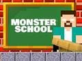 Joc Monster School: muntanya russa i parkour  en línia