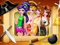 Joc Caça del tresor de les nenes pirates  en línia