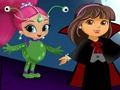 Joc Nick jr. Desfilada de disfresses de Halloween  en línia
