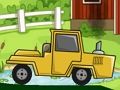 Joc El turó de la conducció del tractor puja 2d en línia