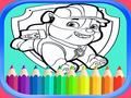 Joc Llibre per pintar de la Patrulla Canina  en línia