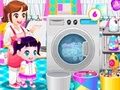 Joc Bugaderia infantil  en línia