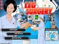 Joc Cirurgia de les cames en lĂnia Joc Cirurgia de les cames en lĂnia