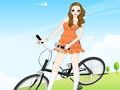 Joc Vestit de noia en bicicleta  en línia