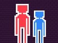 Joc Stickman vermell i Stickman blau  en línia