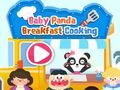 Joc Esmorzar Baby Panda cuinant  en línia