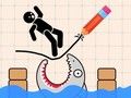 Joc Dibuixa i guarda Stickman  en línia