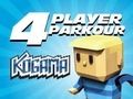 Joc Kogama: Parkour per a 4 jugadors  en línia