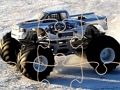 Joc Trencaclosques d'hivern Monster Truck  en línia
