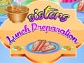 Joc Preparació del dinar de les germanes  en línia
