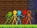 Joc Stickman Parkour 2: Bloc de la sort  en línia