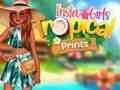 Joc Estampats tropicals Insta Girls  en línia