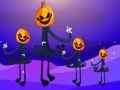 Joc Escapada del bosc de carbassa de Halloween  en línia