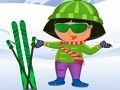 Joc Vesteix-te Dora Ski  en línia