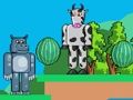 Joc Hipopòtam vs Monstre Vaca  en línia
