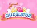 Joc Calculadora d'amor  en línia