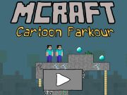 Joc Mraft dibuixos animats parkour en línia