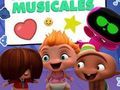 Joc Mini Beat Power Rockers: adhesius musicals  en línia