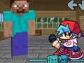 Joc Friday Night Funkin' VS Steve de Minecraft  en línia
