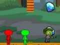 Joc Stickman Bros vs Zombies en línia