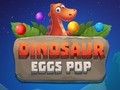 Joc Ous de dinosaure Pop  en línia
