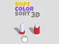 Joc Classificació de colors de corda 3D  en línia