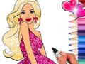 Joc Llibre per pintar: Barbie  en línia