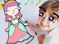 Joc Llibre per pintar: príncep i princesa  en línia