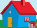 Joc Llibre per pintar: casa  en línia