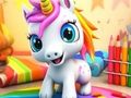 Joc Llibre per pintar: Unicorn  en línia