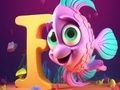 Joc Llibre per pintar: lletra F  en línia