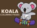 Joc Dibuixos de Koala per pintar  en línia