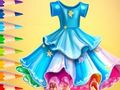 Joc Llibre per pintar: Vestit  en línia