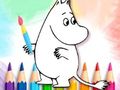 Joc Llibre per pintar: Moomin  en línia