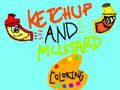 Joc Estació per pintar ketchup i mostassa  en línia