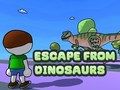 Joc Escapar dels dinosaures  en línia
