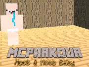 Joc Mc Parkour Noob i Noob Baby en línia